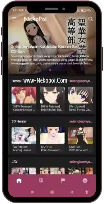 Screenshot VIDEO PLAYER Nekopoi APK