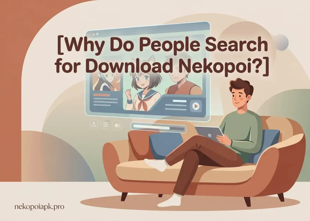 why do people search for download nekopoi